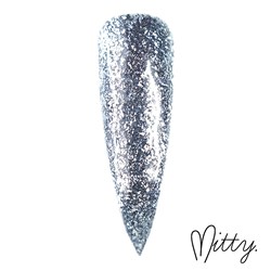 Gel Polish - Platinum Glitter - Bling Envy